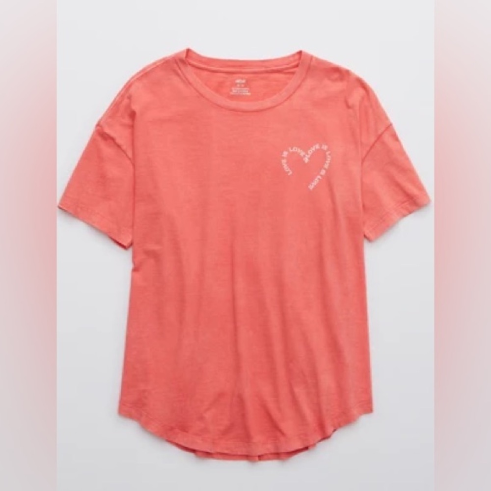 Aerie Distressed Boyfriend Tshirt